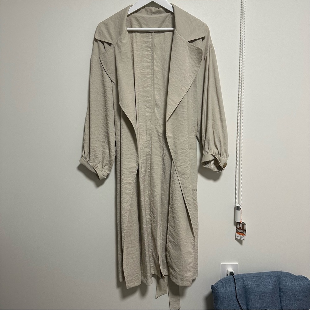 Sense of Place Lightweight Duster Trench Coat